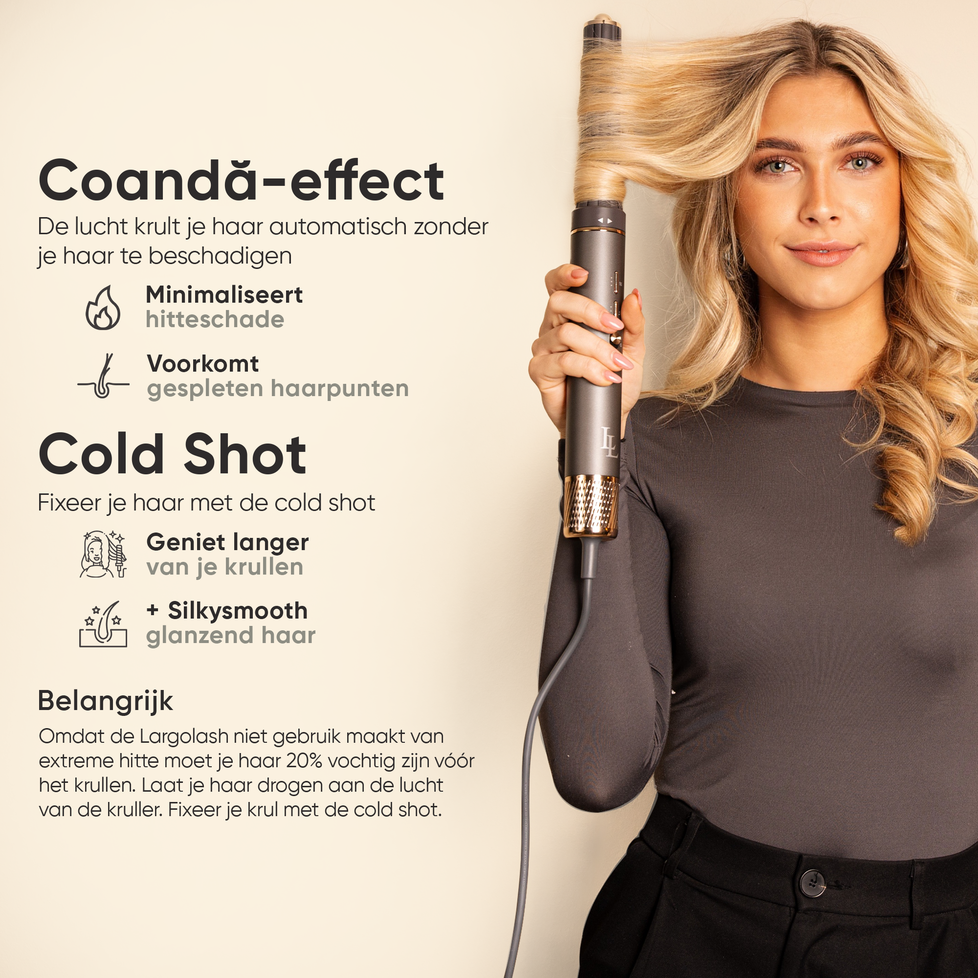 Largolash Pro Multistyler - uitgeroepen tot beste Airwrap alternatief