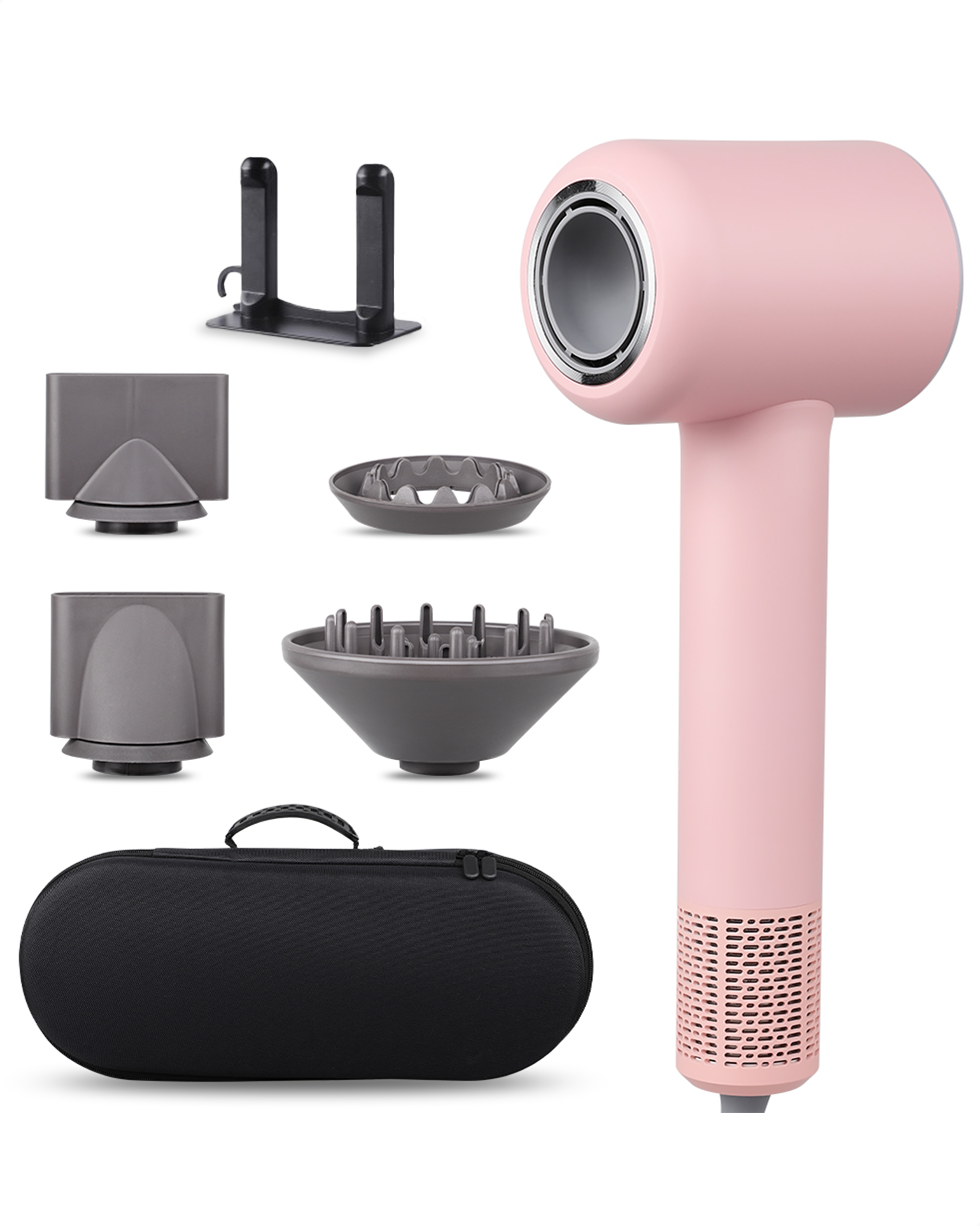 Largolash V6 Fohn met diffuser - Roze – LargoLash