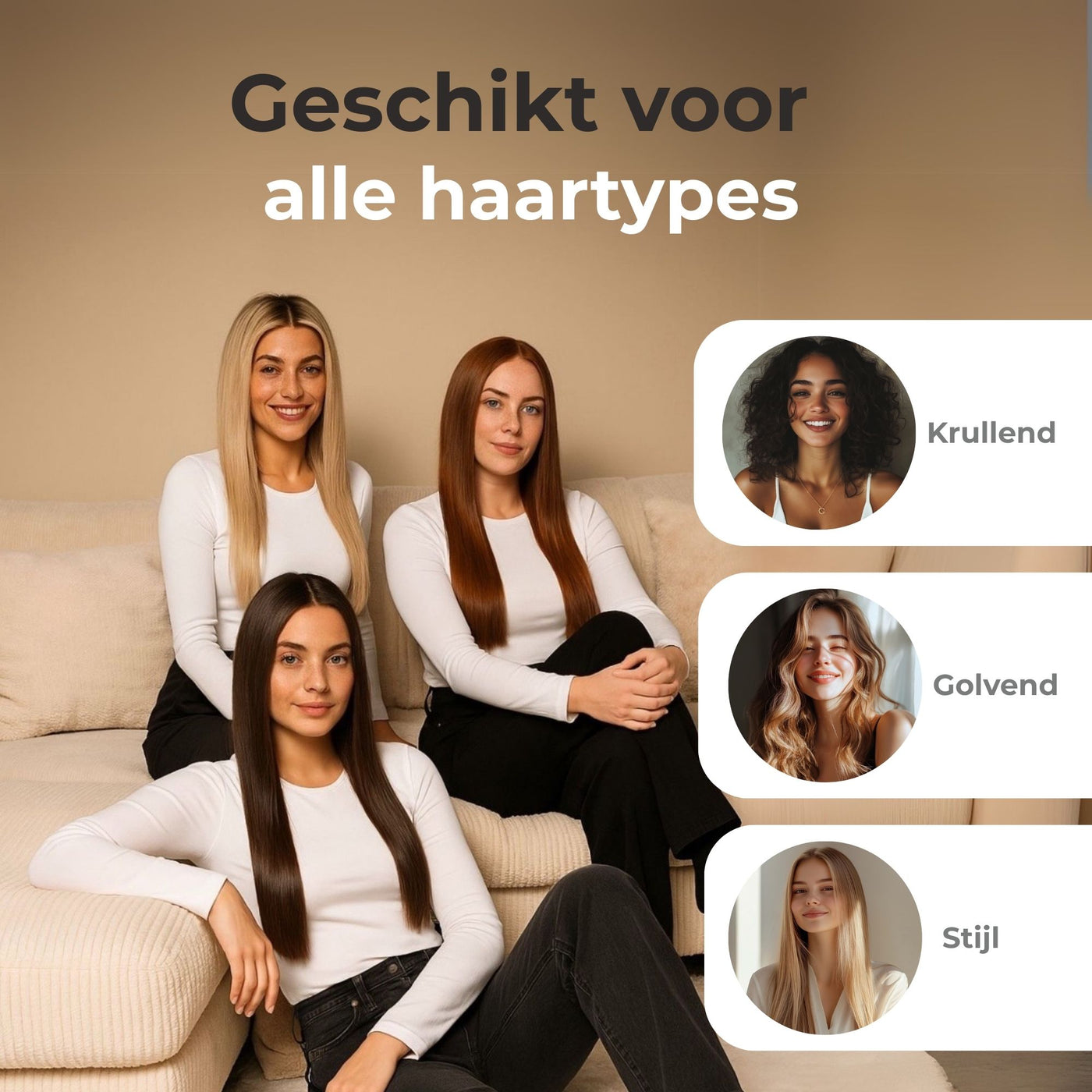 Largolash Hairstrait Stijltang - Wet-to-Dry